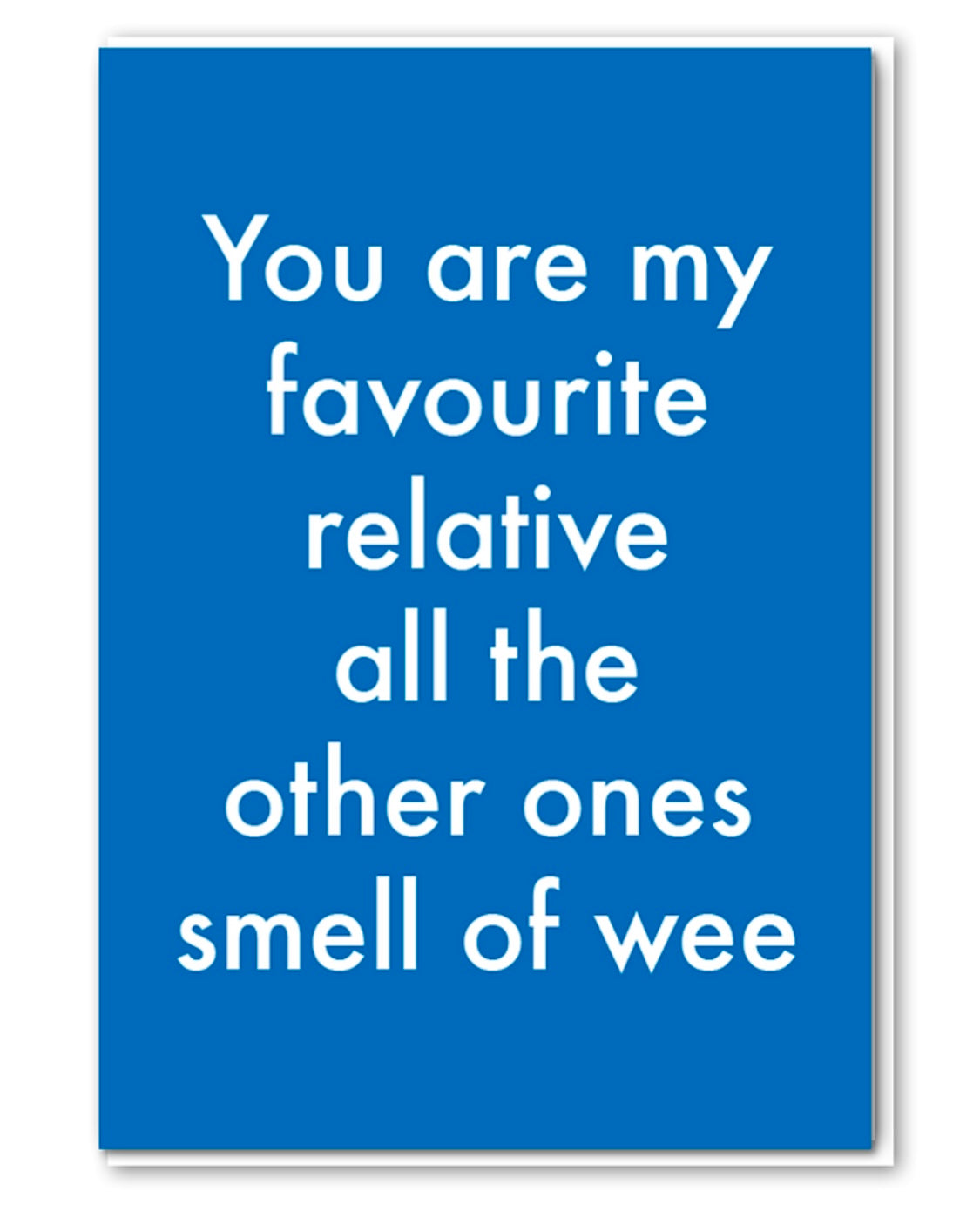 Favourite Relative Card-Objectables-My Beautiful Caravan
