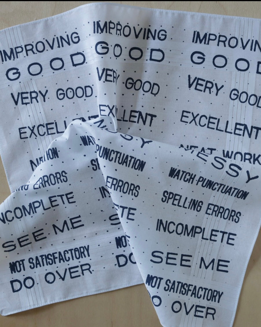 Thank You Teacher Hankie