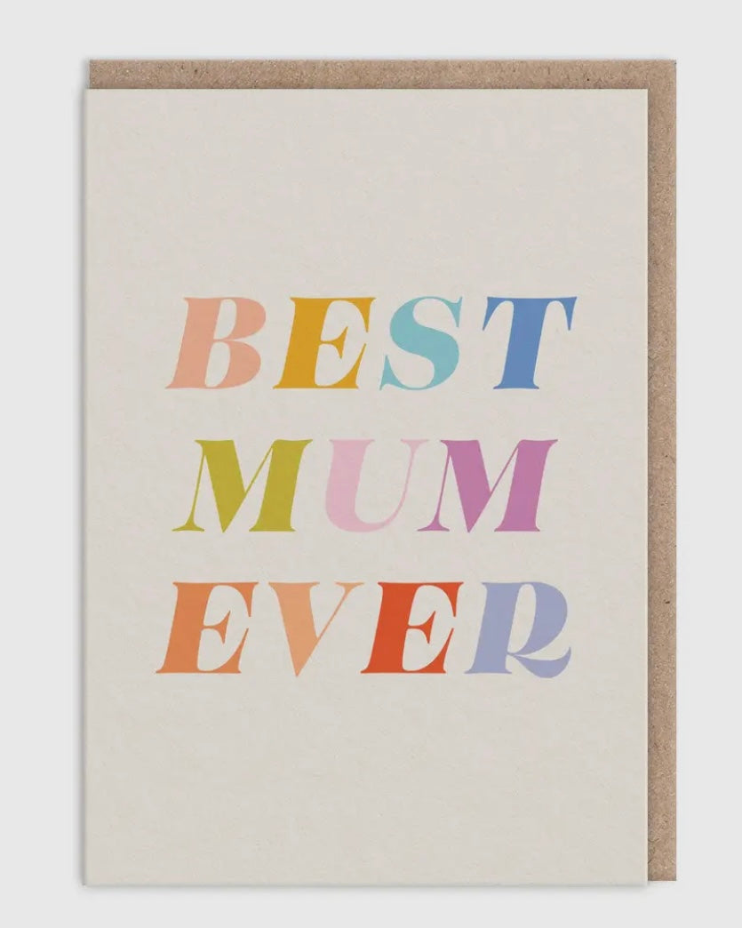 Best Mum Ever Card