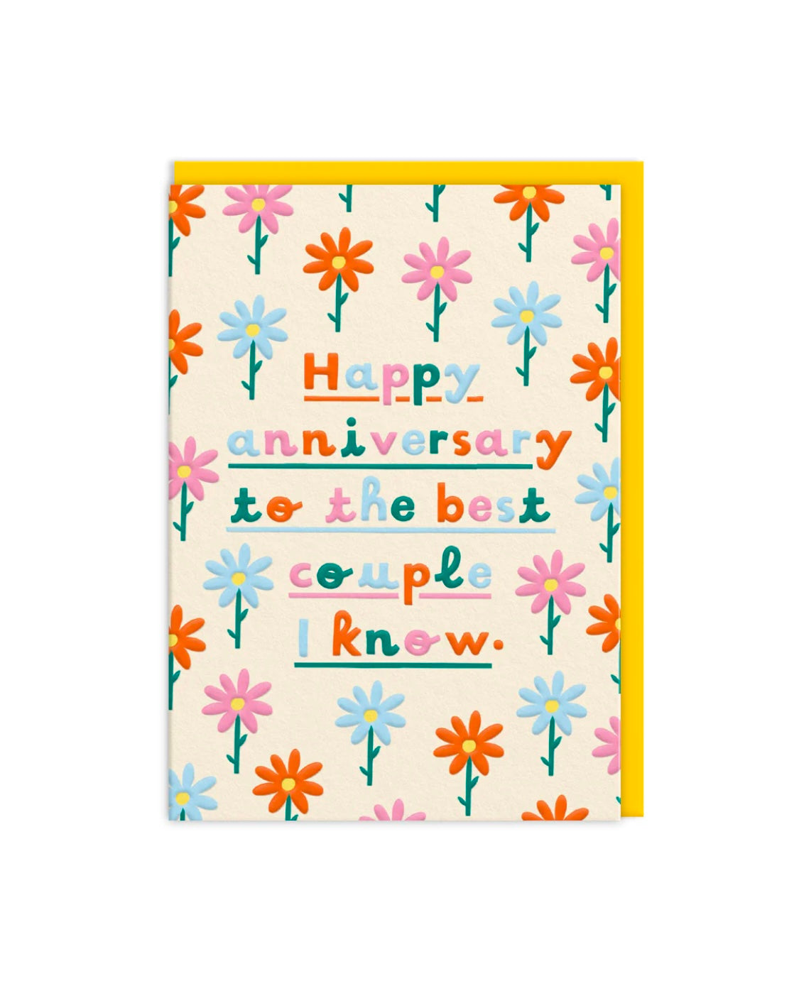Best Couple Anniversary Card