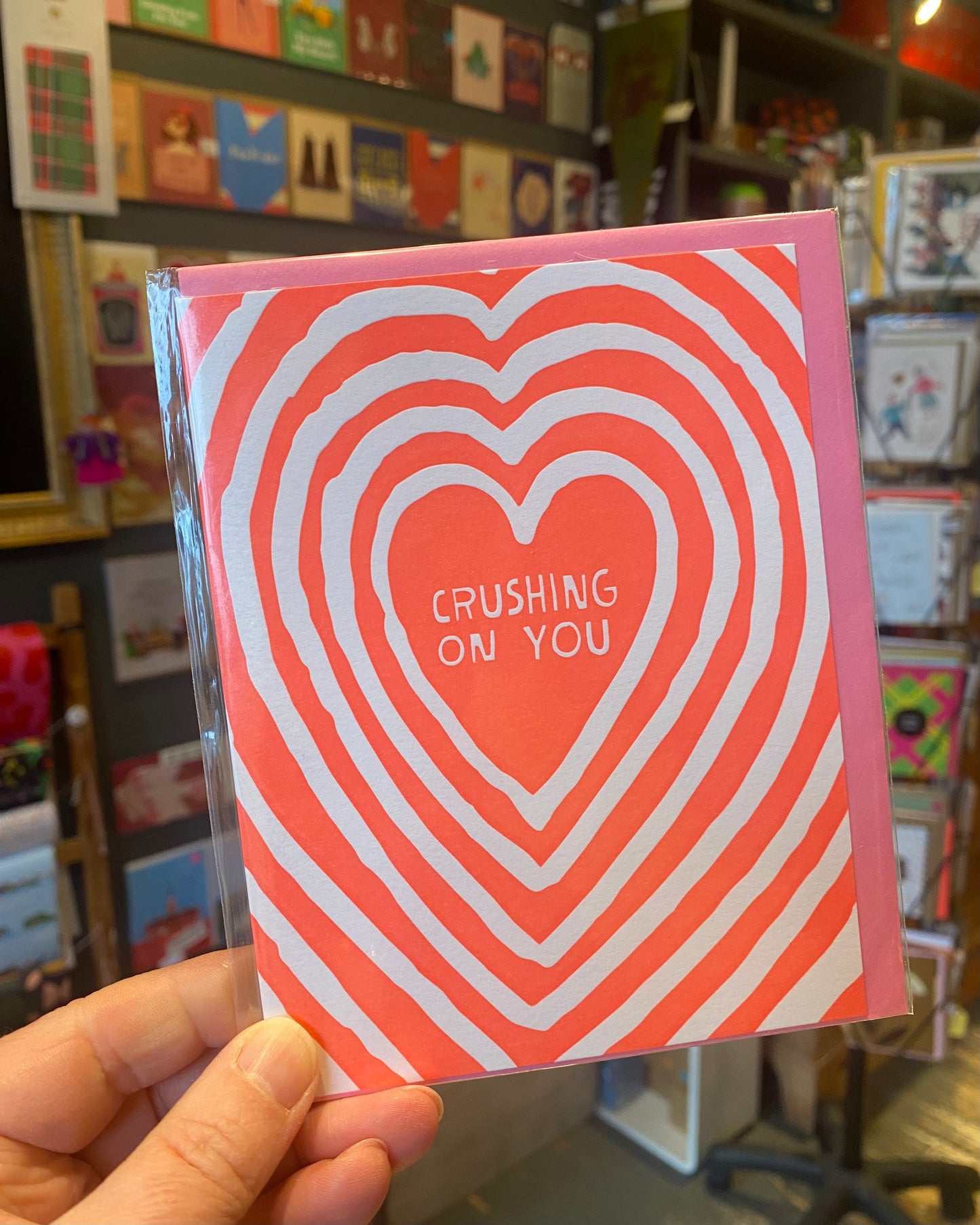 Crushing On You Card