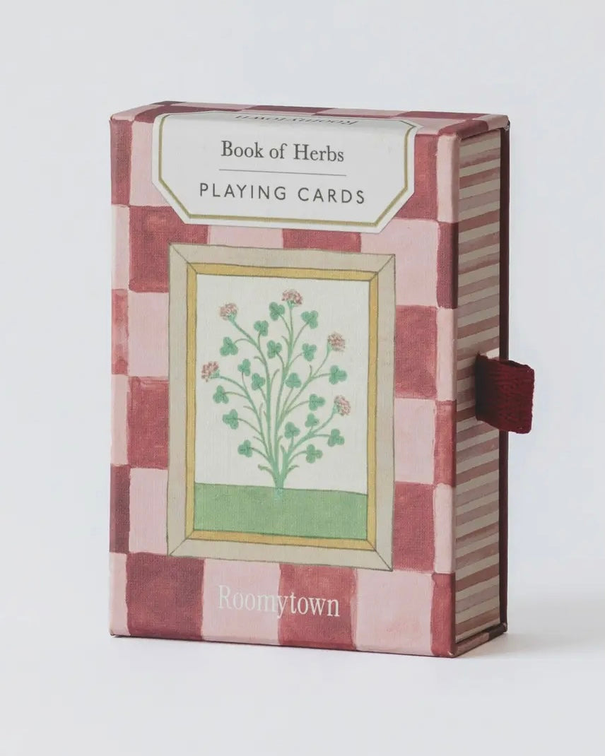 Book Of Herbs Playing Cards