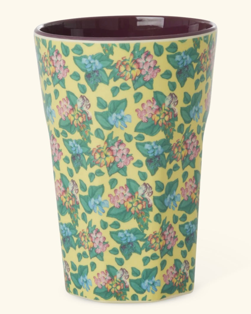 Printed Melamine Latte Cup