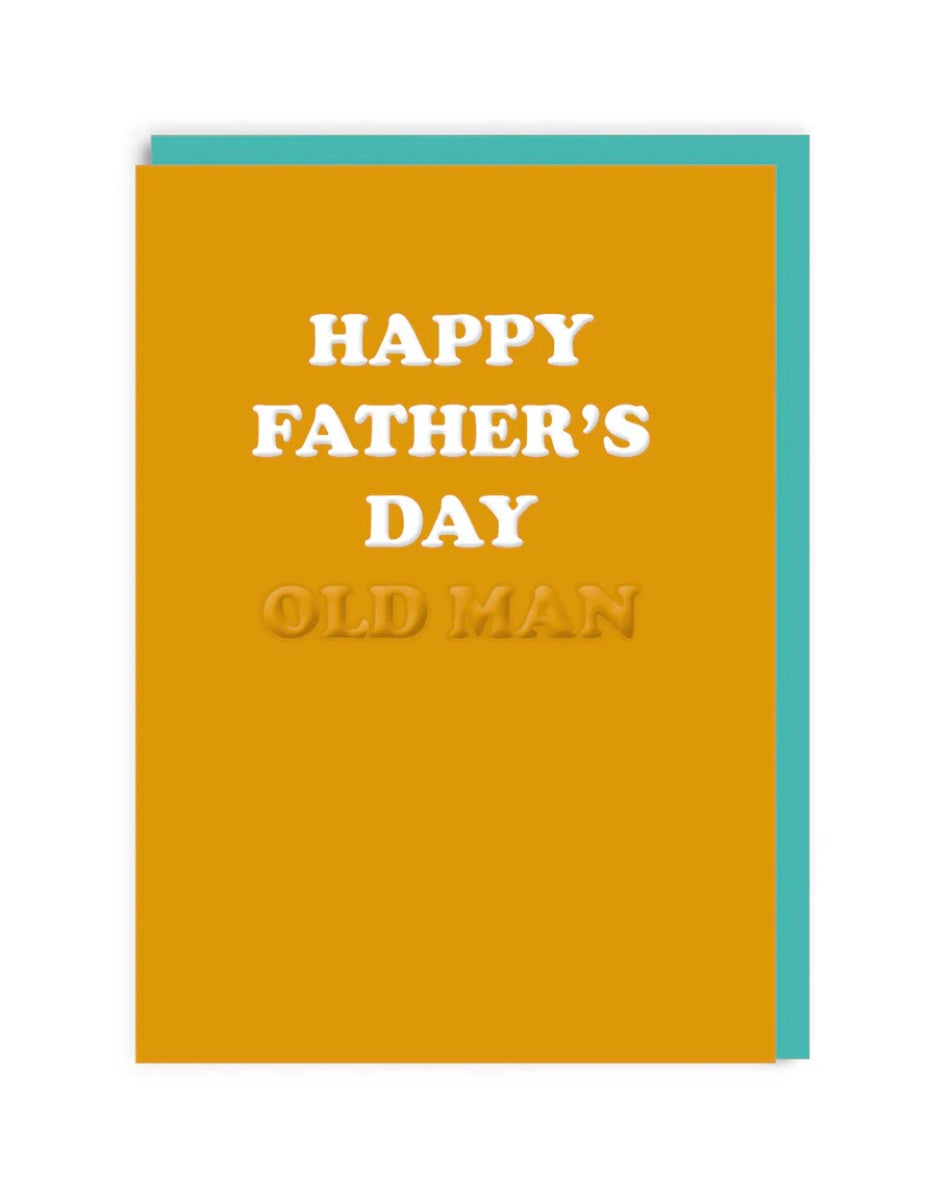 Happy Father’s Day Old Man Card