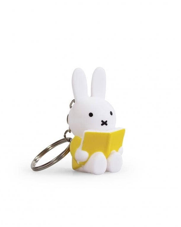 Miffy with Book Keyring