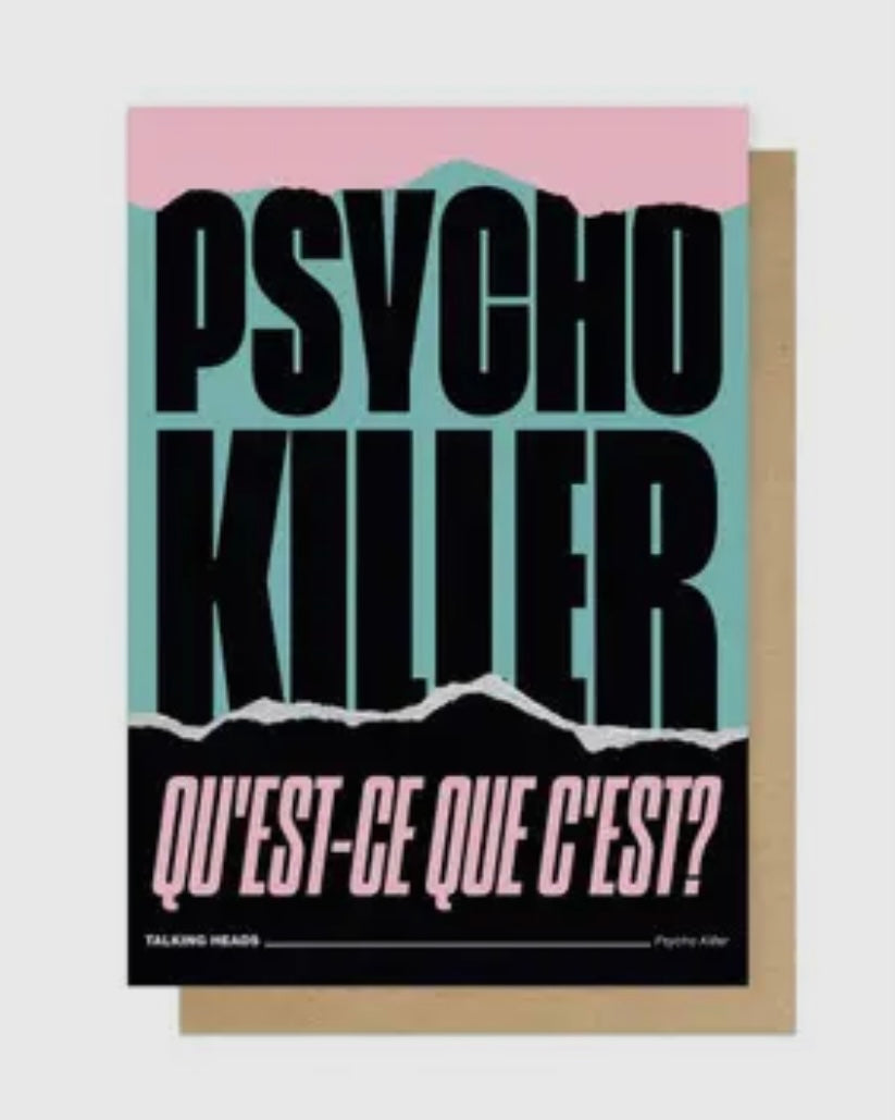 Psycho Killer Card