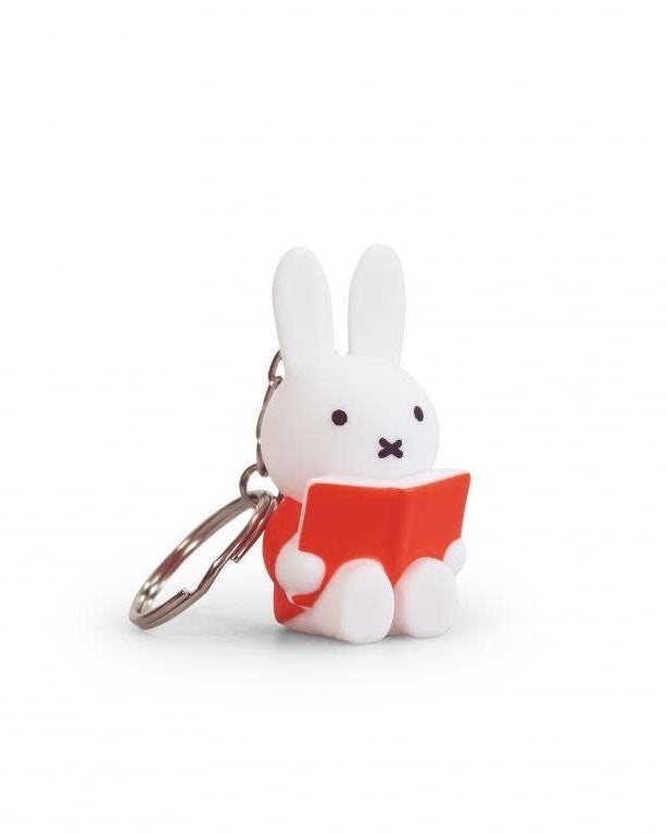 Miffy with Book Keyring