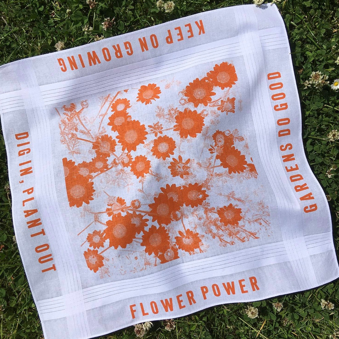Flower Power Hankie