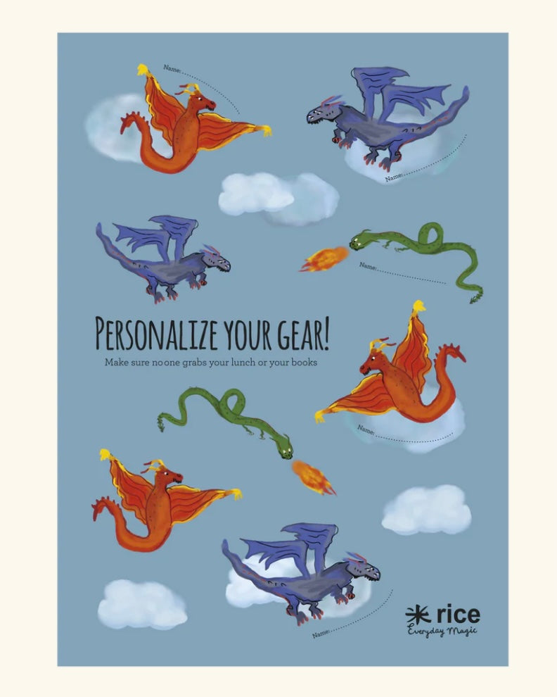 Rice DK Sticker Sheets