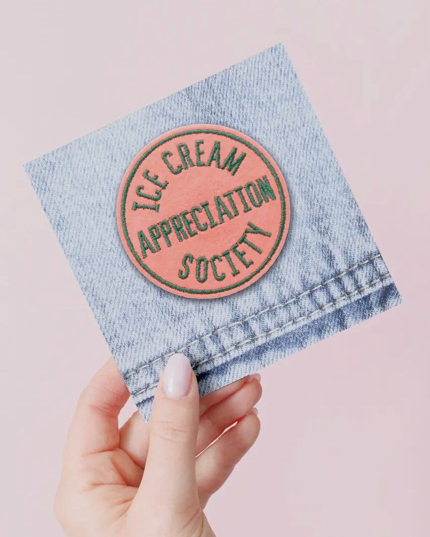 Ice Cream Appreciation Society Embroidered Patch