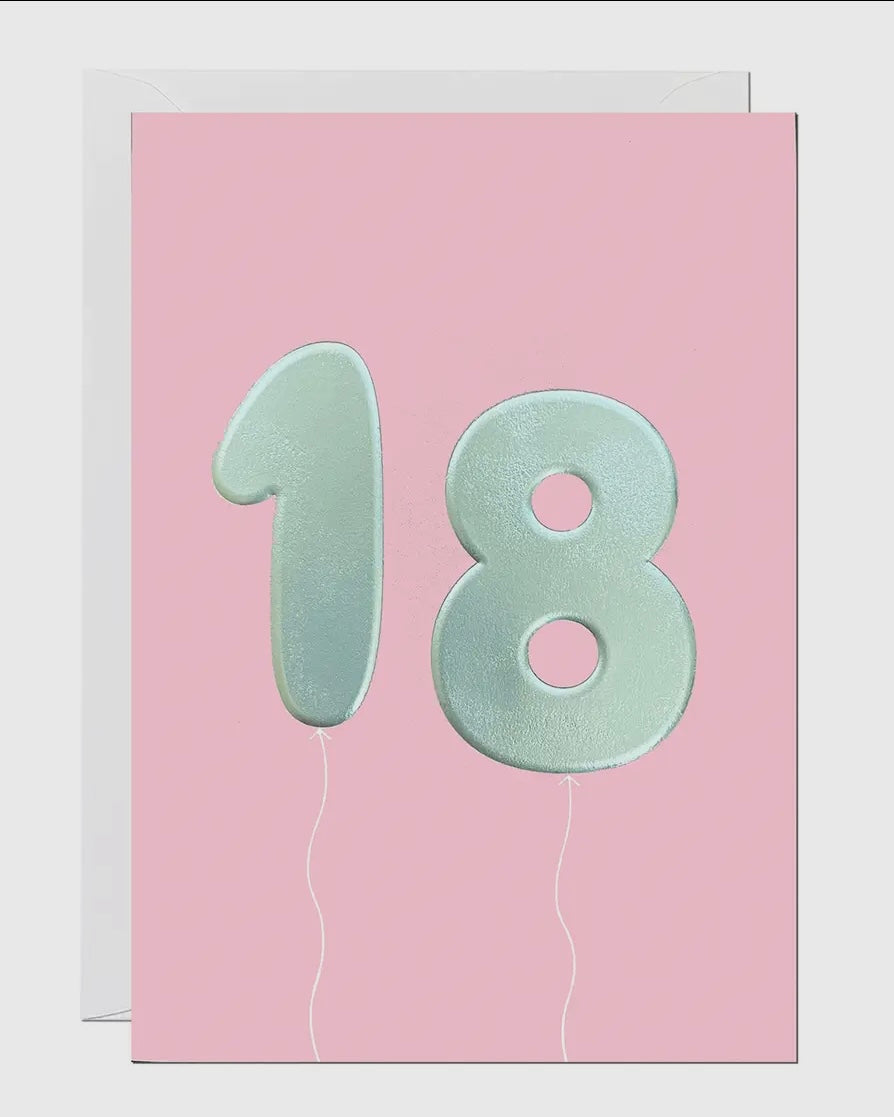 18th Birthday Card
