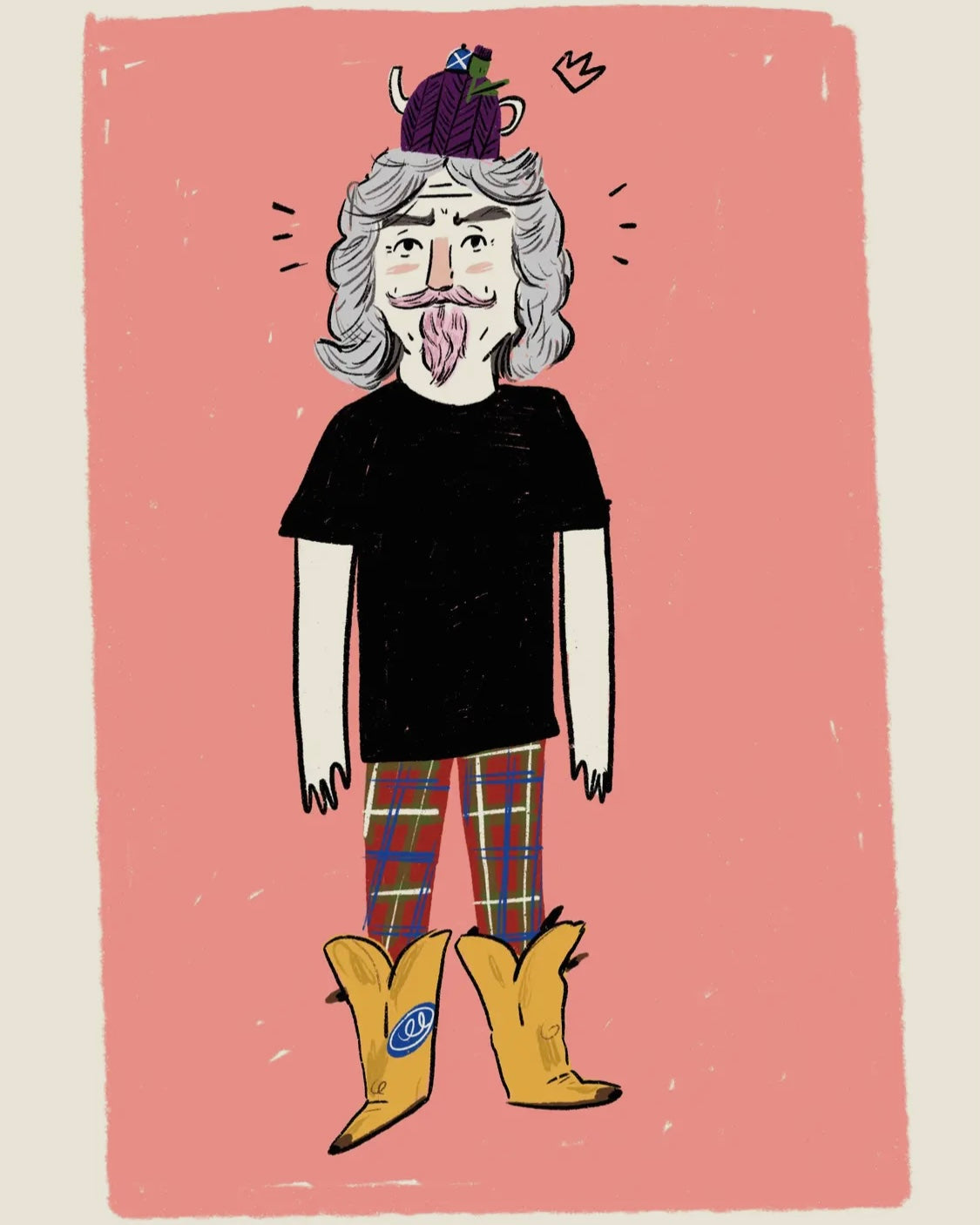 Big Yin Billy Connelly Print