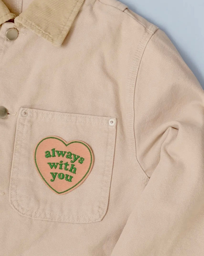 Always With You Embroidered Patch