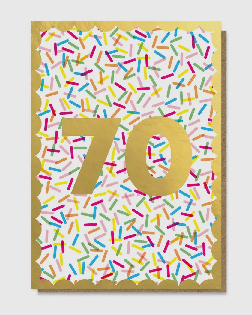 70 Sprinkles Card