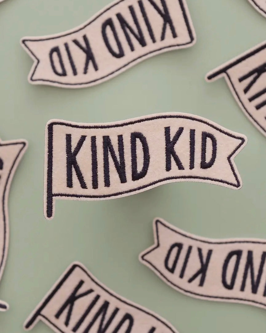 Kind Kid Embroidered Patch