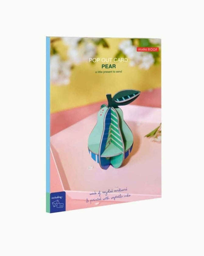 Pear Pop Out Card