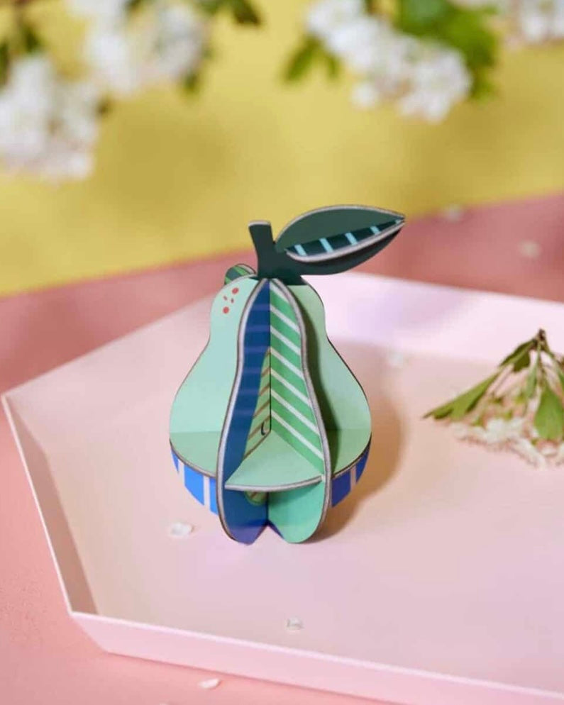 Pear Pop Out Card