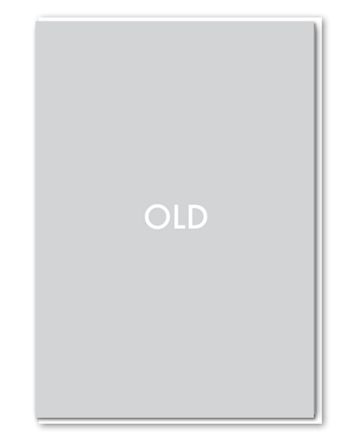 OLD Birthday Card