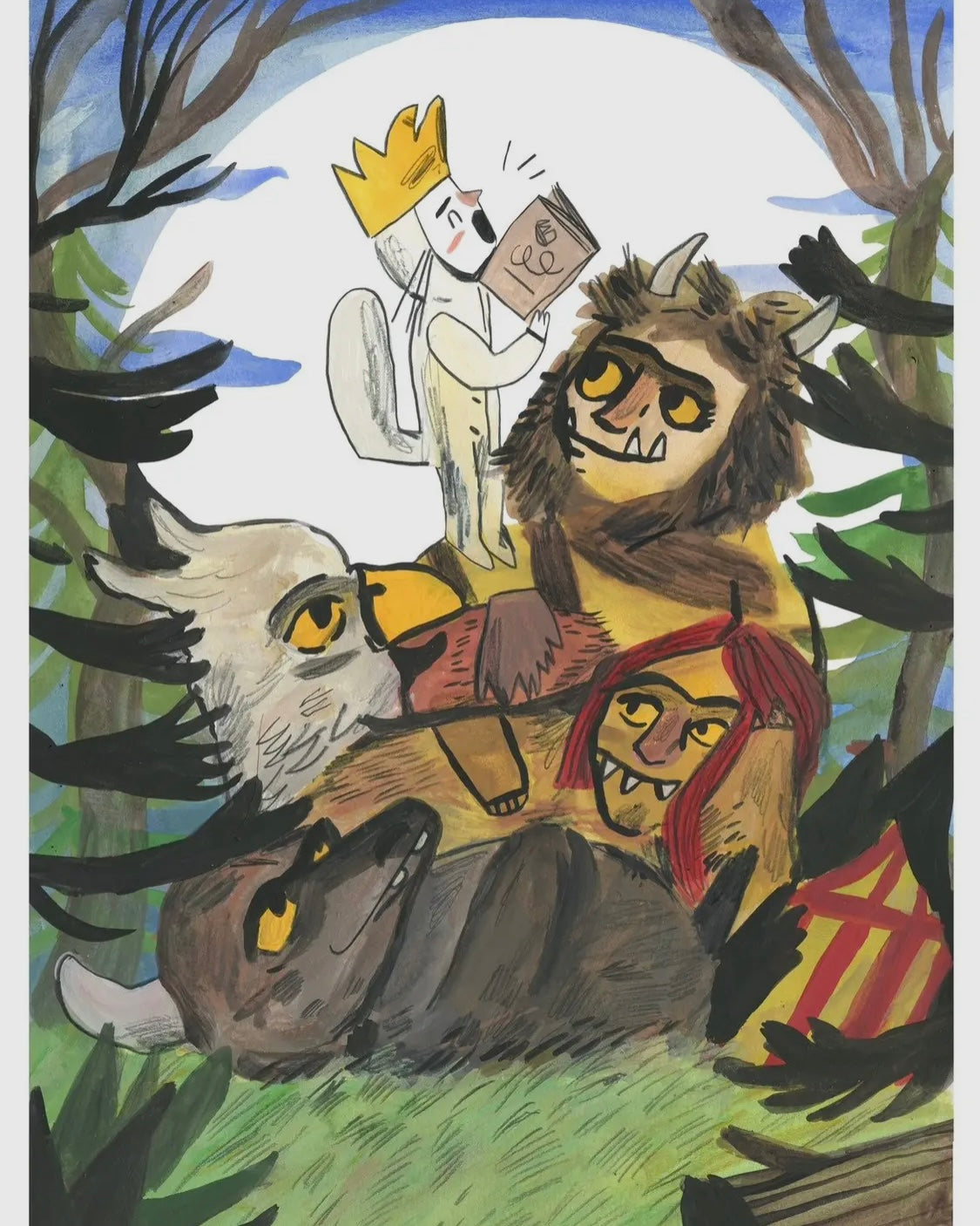 Where The Wild Things Are Print