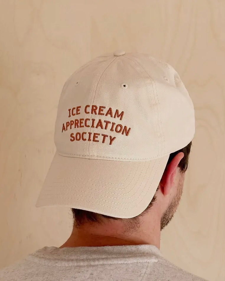 Ice Cream Appreciation Society Cotton Baseball Cap
