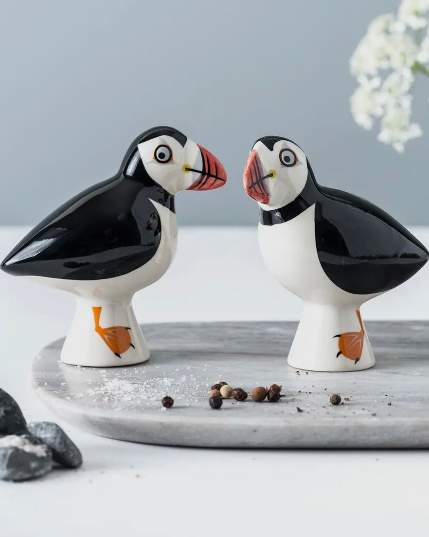 Puffin Salt & Pepper Shakers