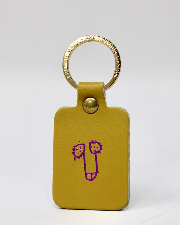 Willy Leather Keyring