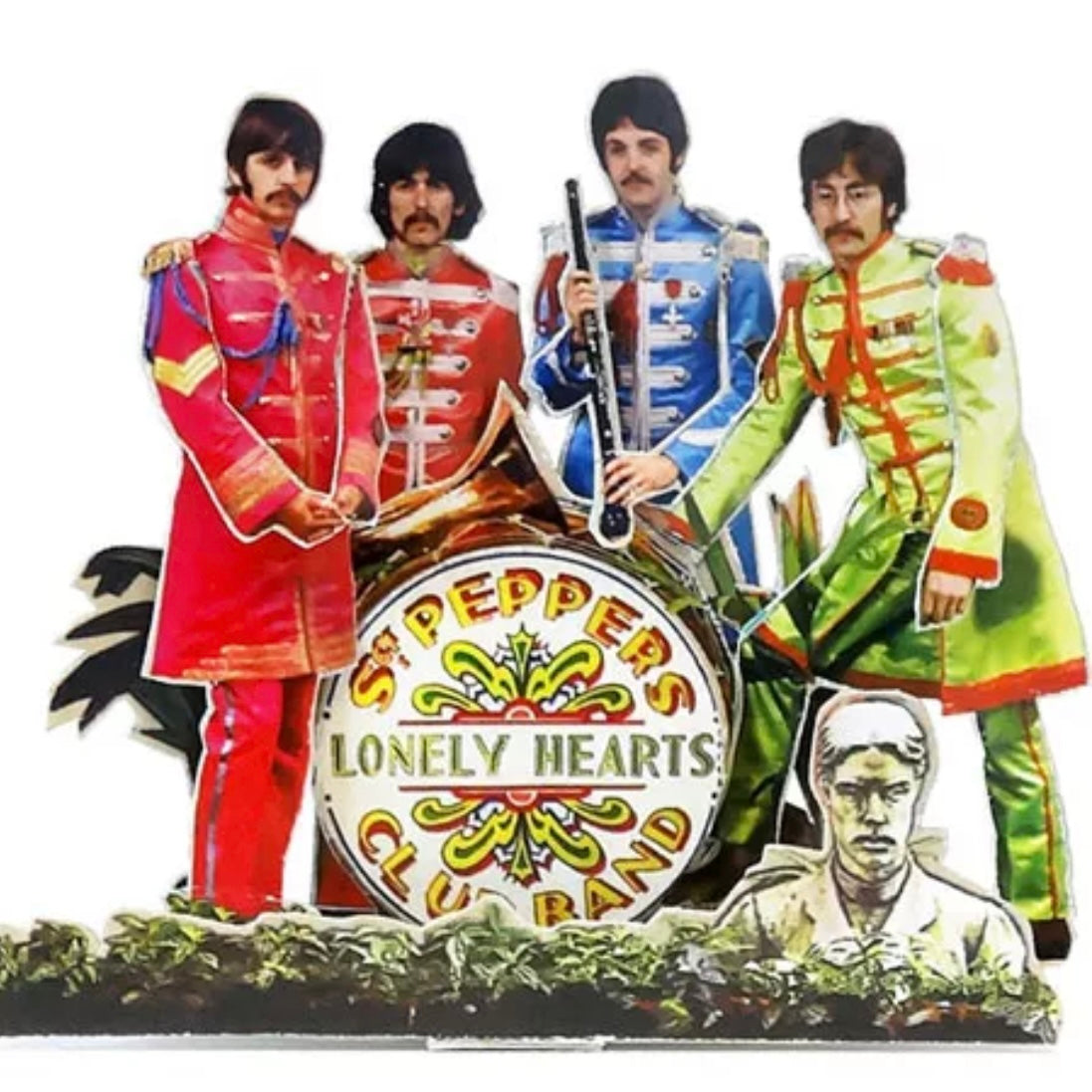 The Beatles Diorama Kit Postcards Set