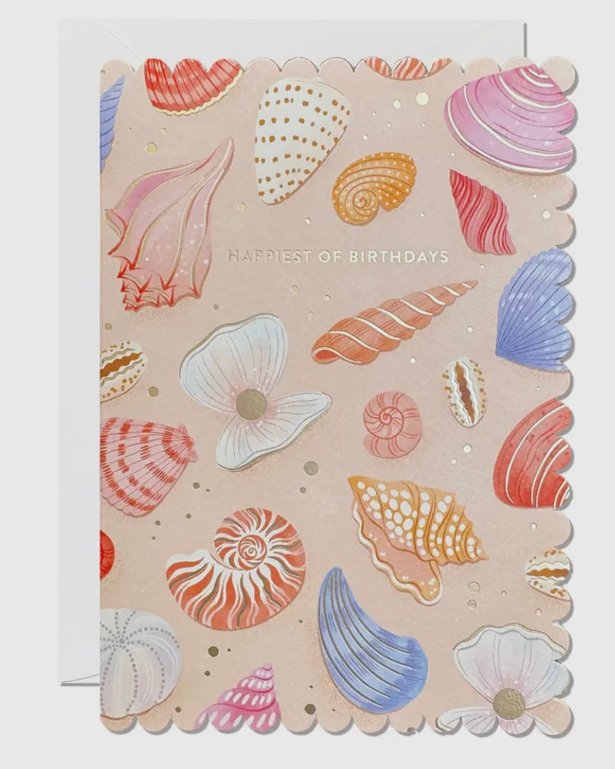 Seashore Happiest Of Birthdays Card