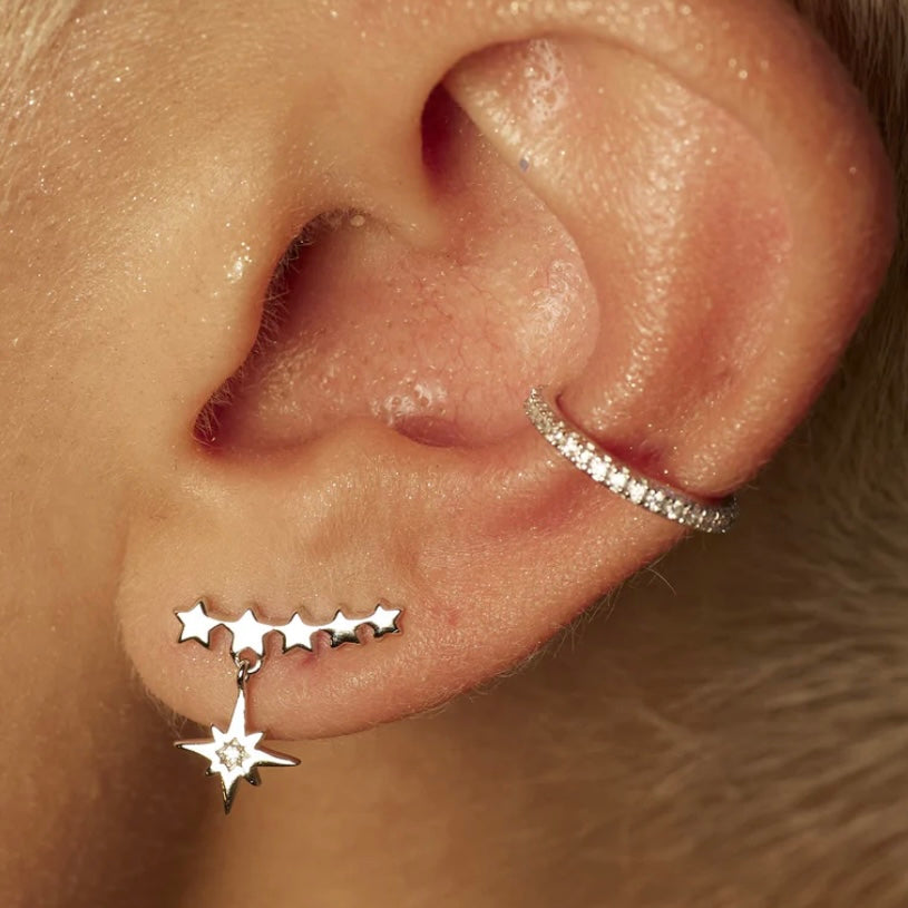 Slim Sparking Ear Cuff