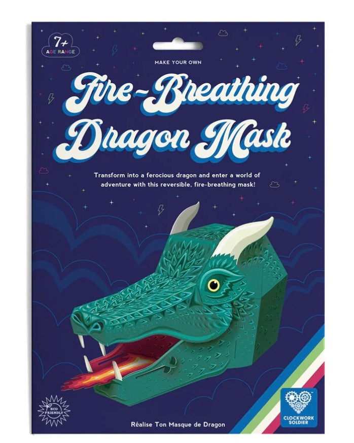 Make Your Own Fire-Breathing Dragon Mask