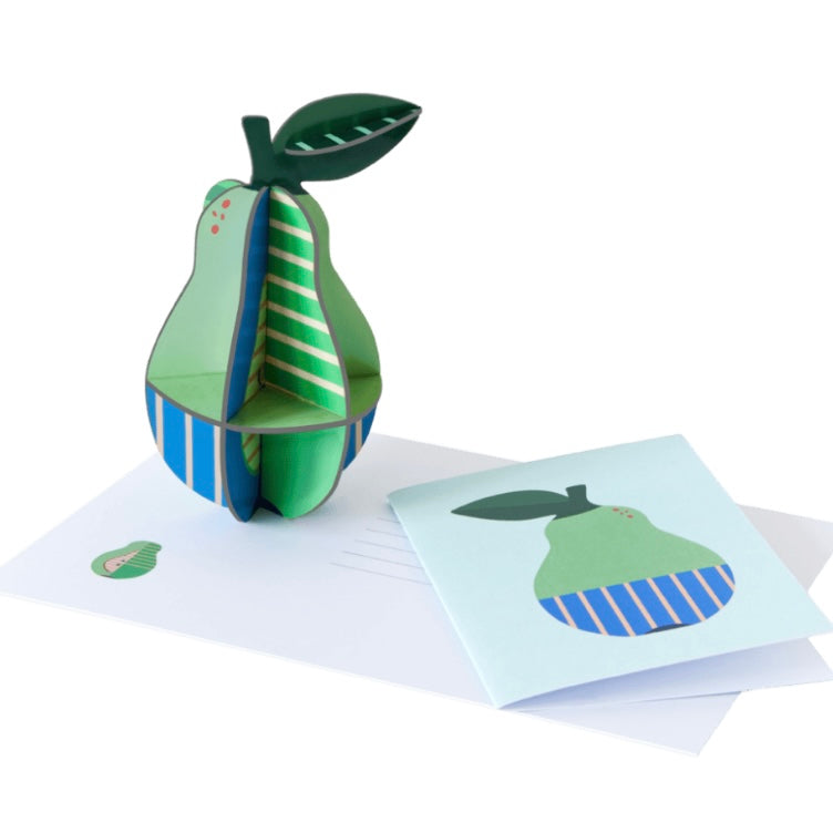 Pear Pop Out Card