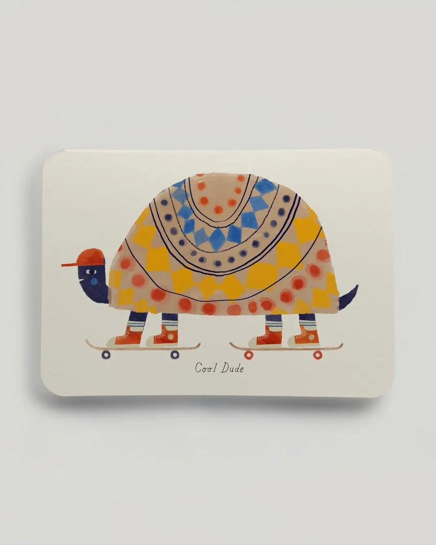 Cool Dude Skater Greetings Card