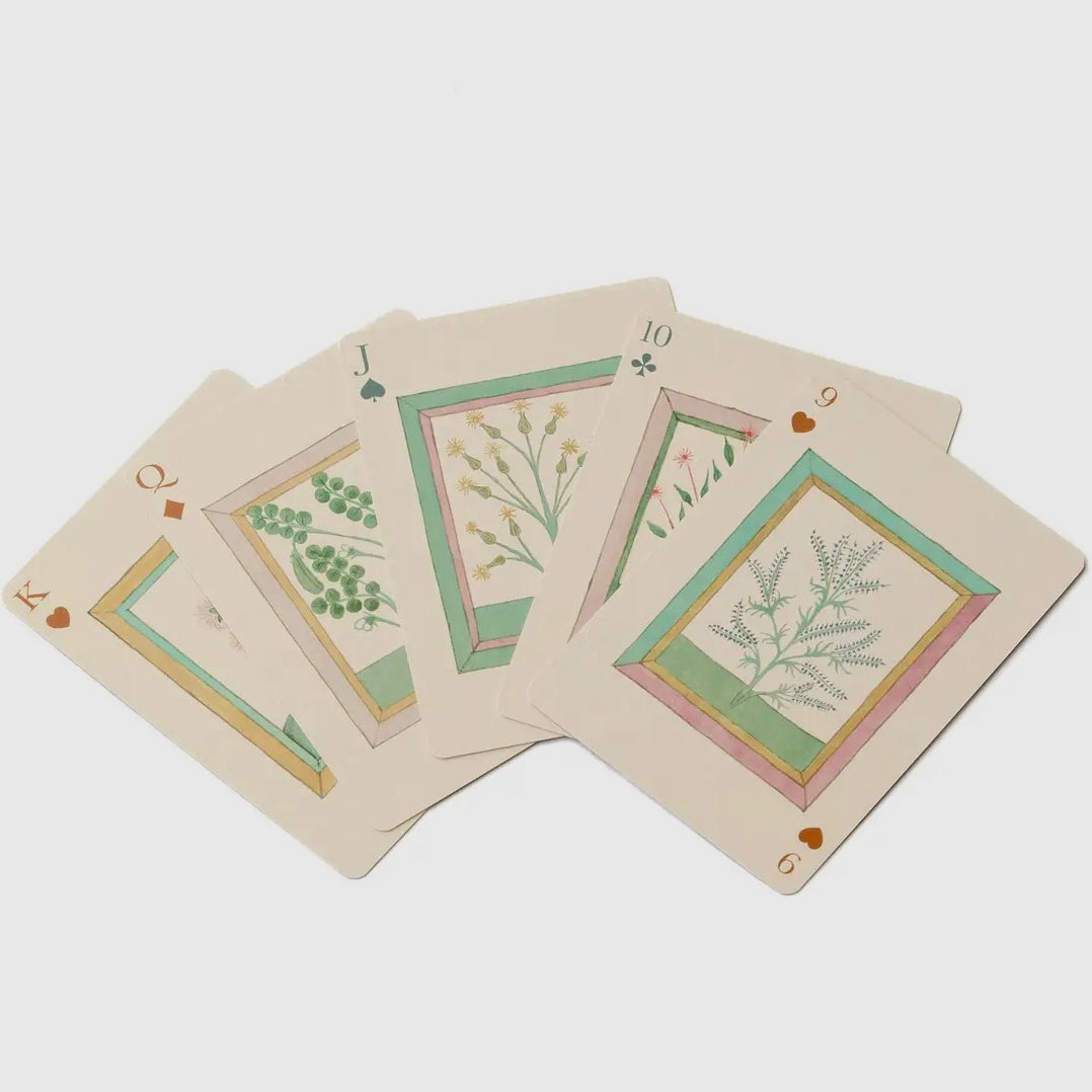 Book Of Herbs Playing Cards