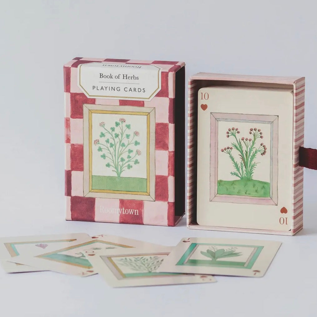 Book Of Herbs Playing Cards