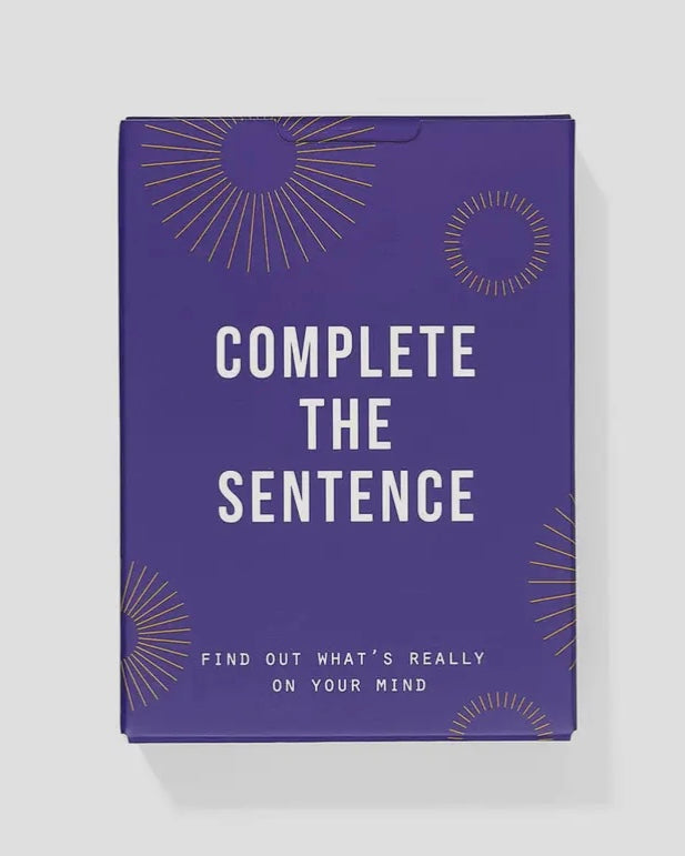 Complete The Sentence Cards