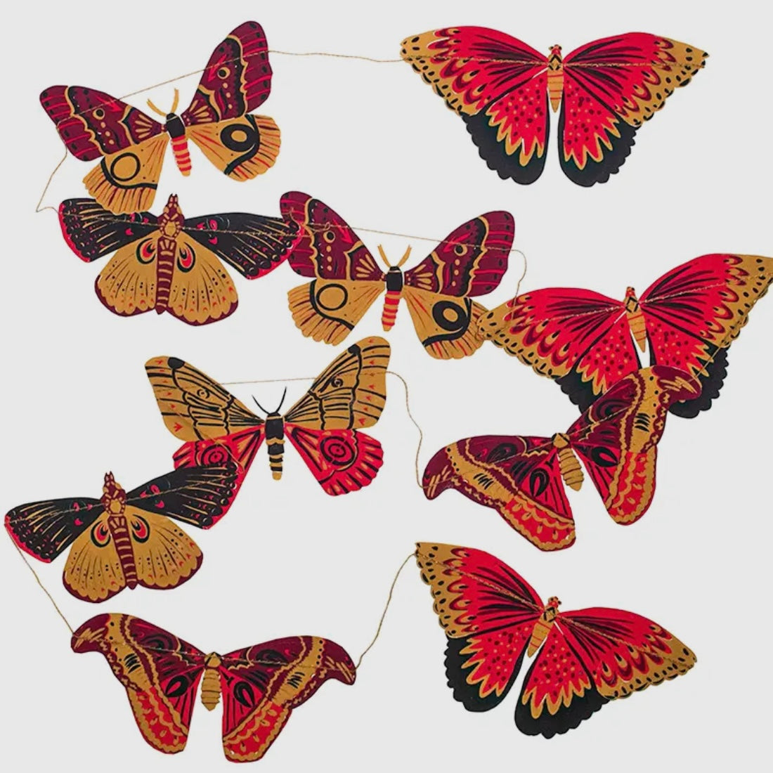 Butterflies Paper Garland