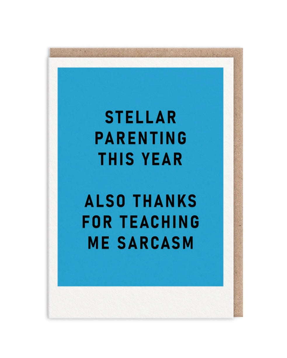 Stellar Parenting Card