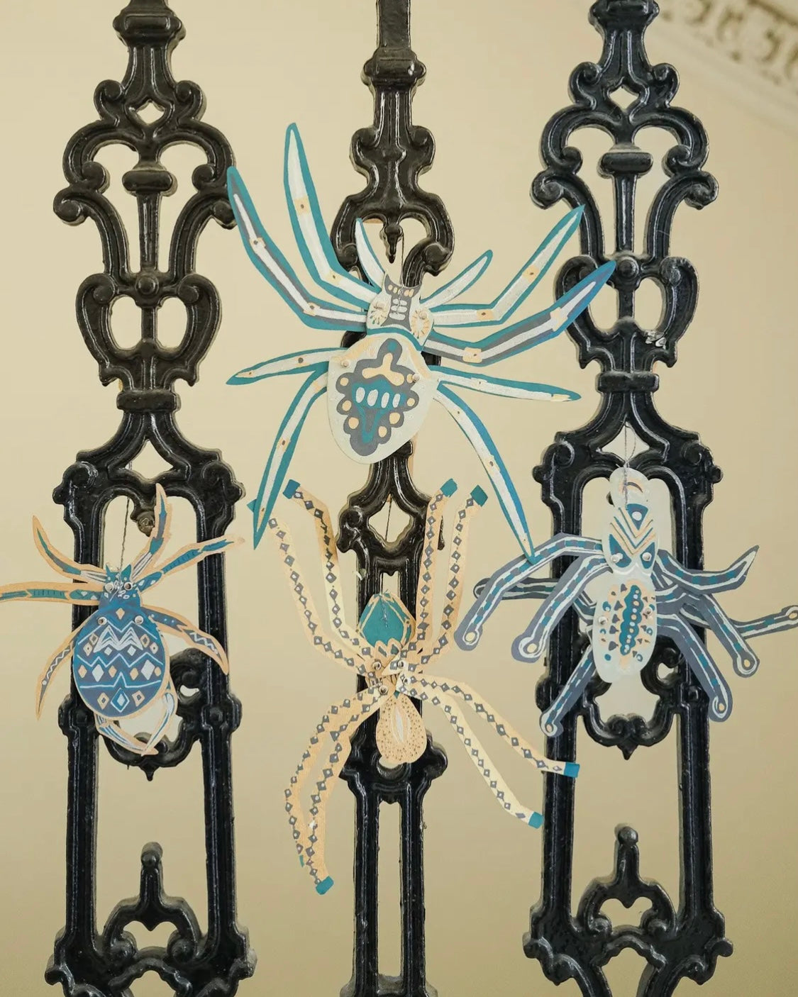 Spider Paper Ornaments