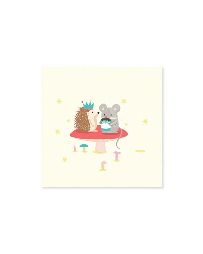 Woodland Mini Pop Up Birthday Card