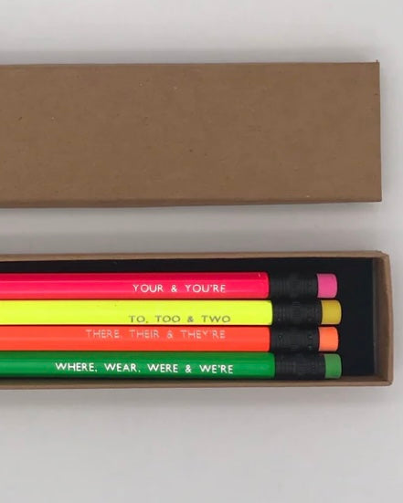 Grammar Pencil Set-Pencil Me In-My Beautiful Caravan