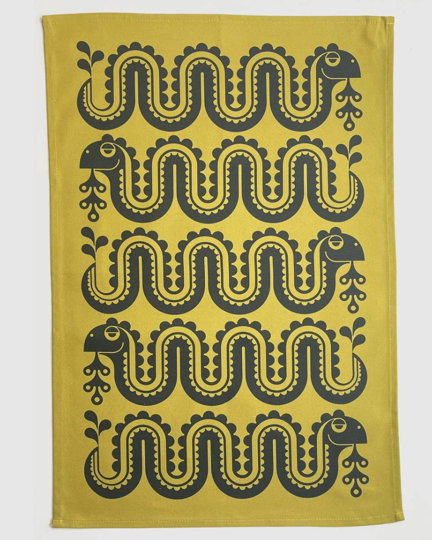 Hornsea Nessie Teatowel-Magpie-My Beautiful Caravan