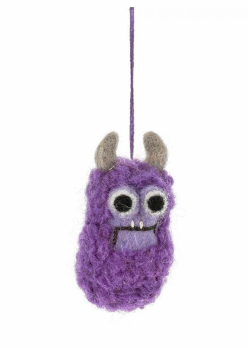 Mini Monster Felt Decorations