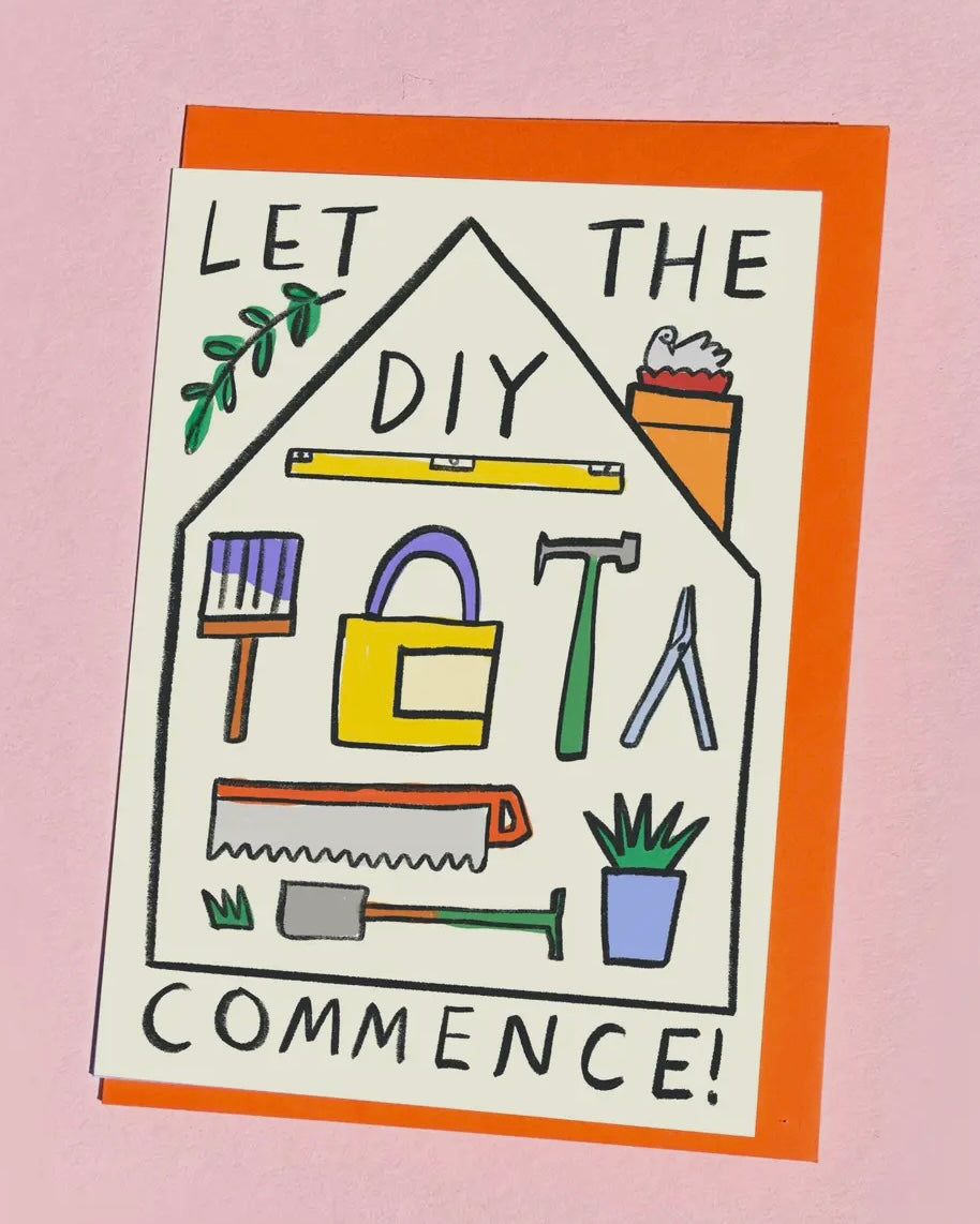 Let The DIY Commence Card-Kitty Kenda-My Beautiful Caravan
