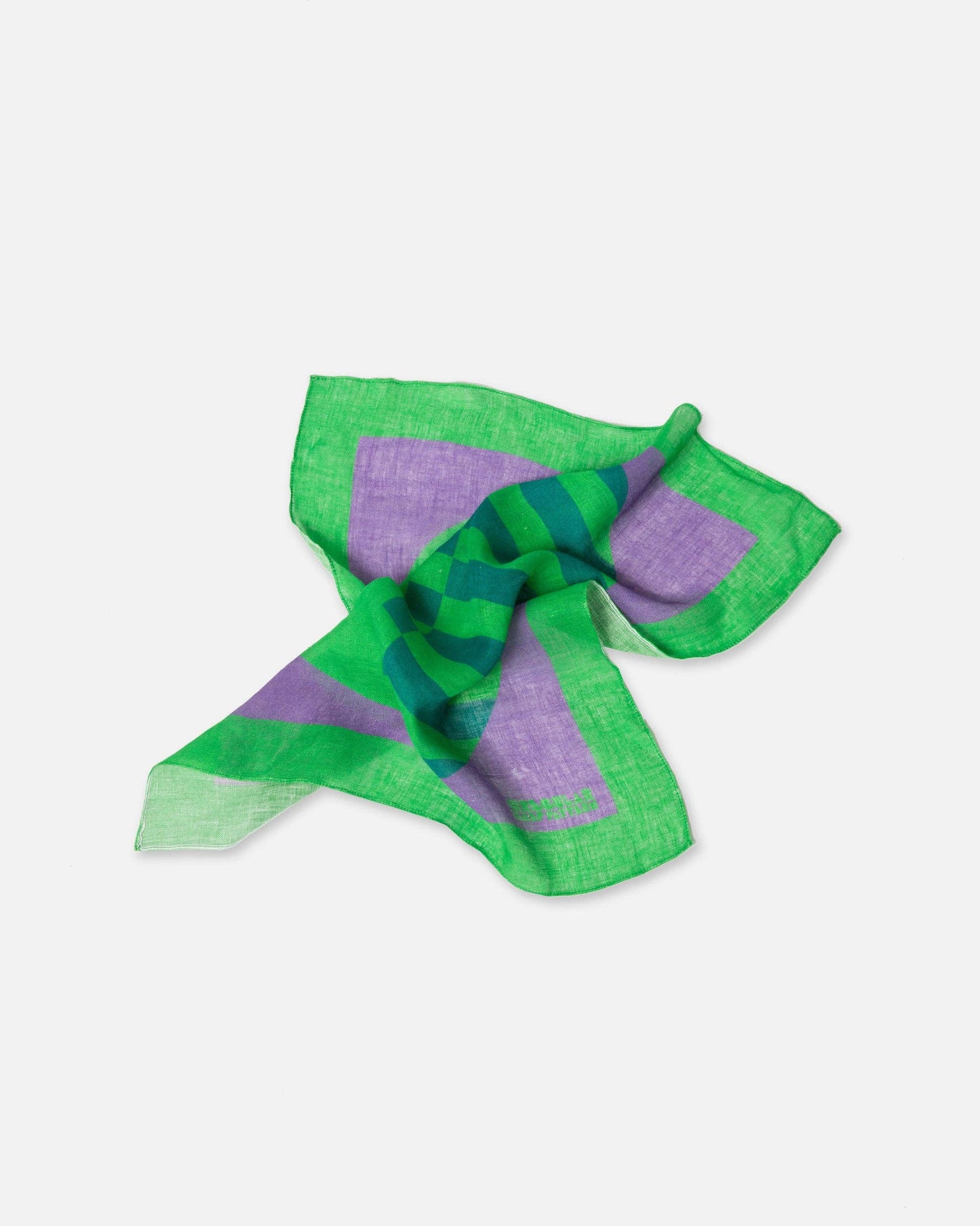 Linen Napkin in Chive-Irregular Sleep Pattern-My Beautiful Caravan