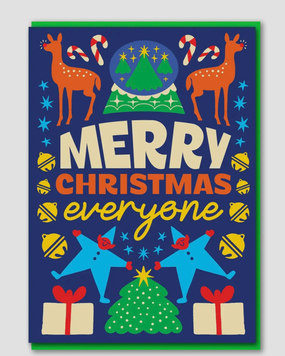 Merry Christmas Everyone Card-Objectables-My Beautiful Caravan