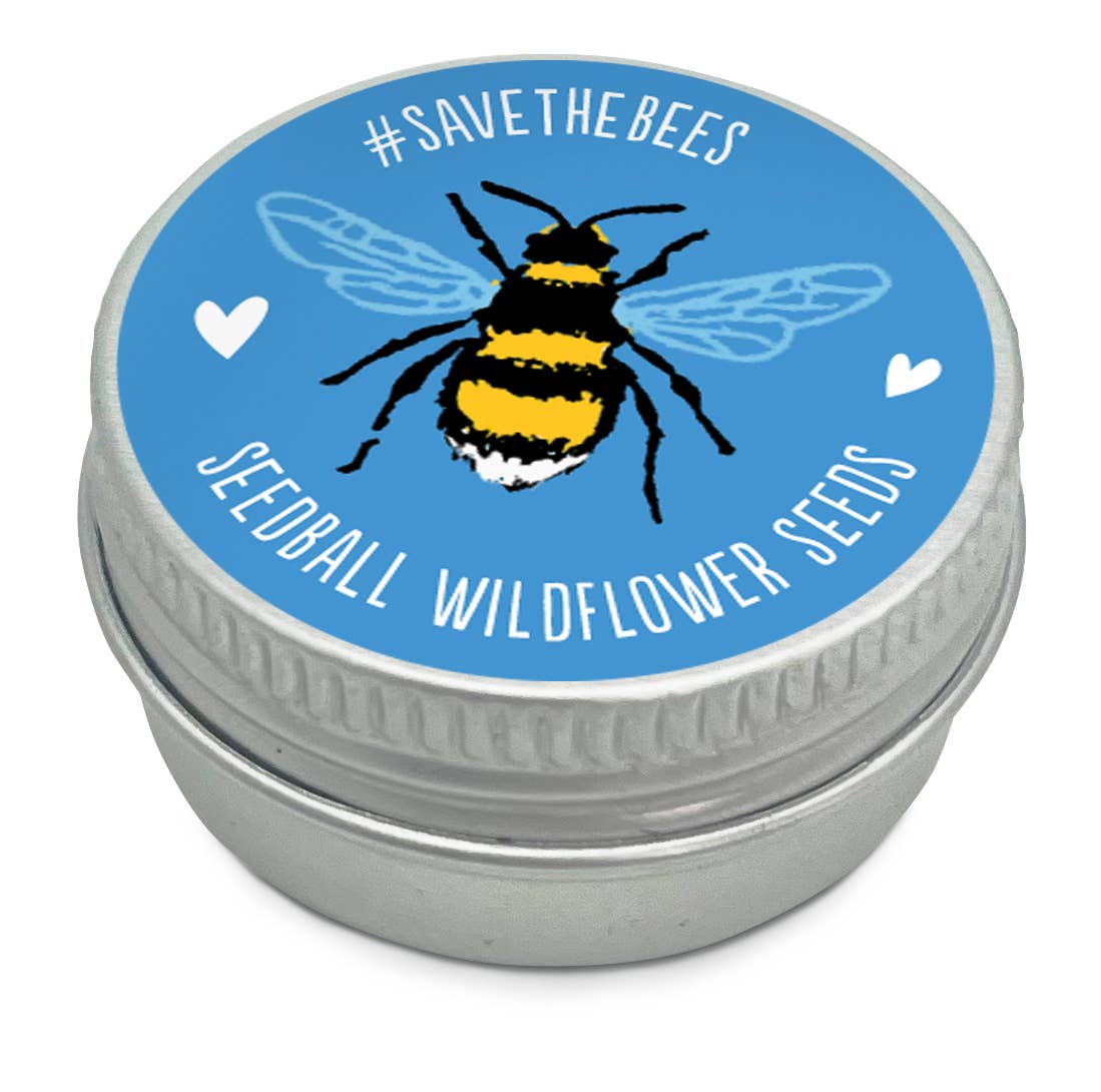 Mini Seedball Save The Bees Tin-Seedball-My Beautiful Caravan