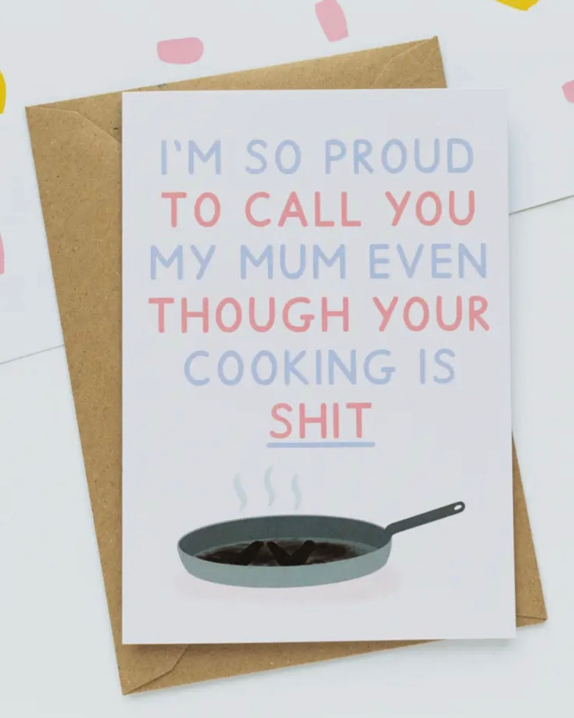 Mum’s Cooking Card-Jeff & The Squirrel-My Beautiful Caravan