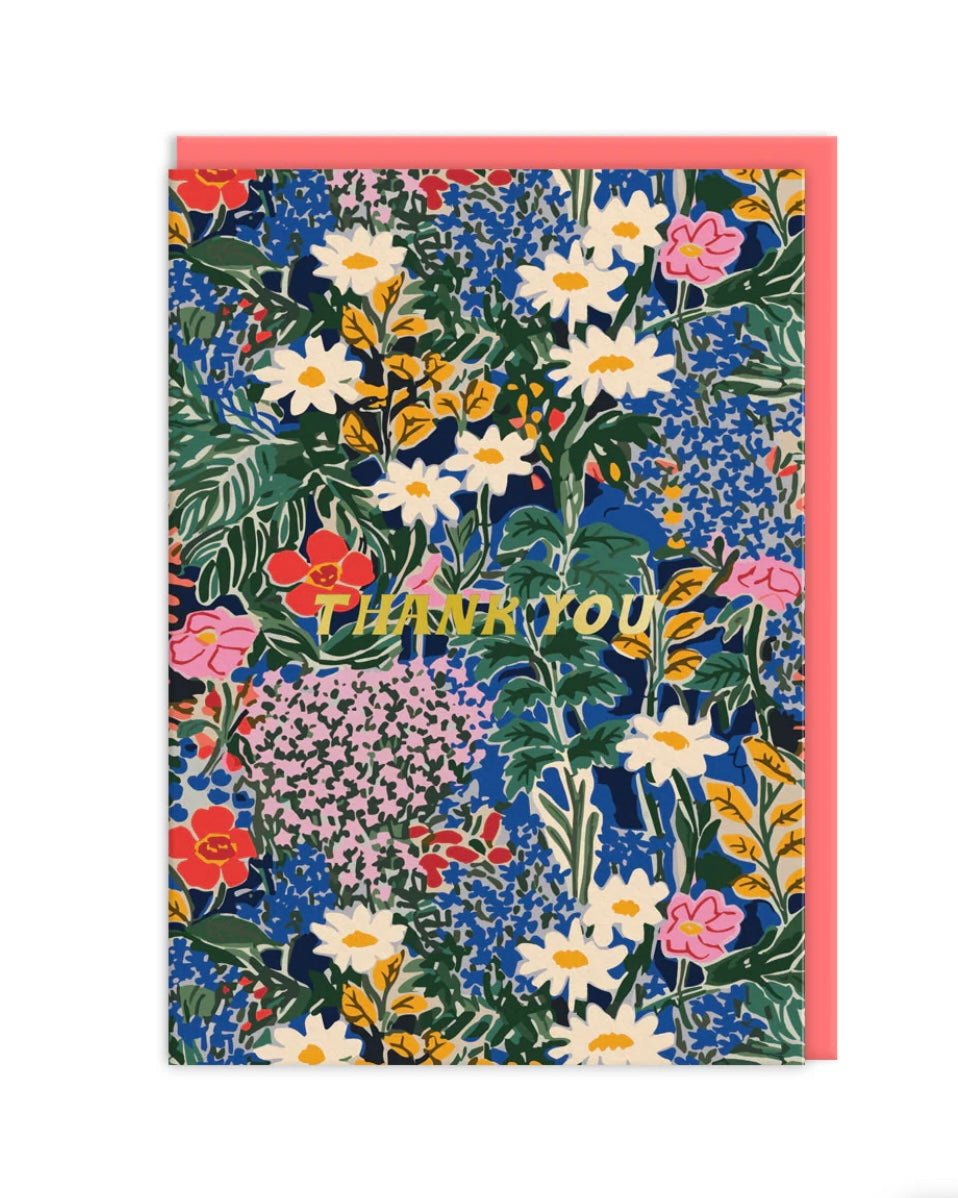 Painted Botanical Thank You Card Set-Ohh Deer-My Beautiful Caravan