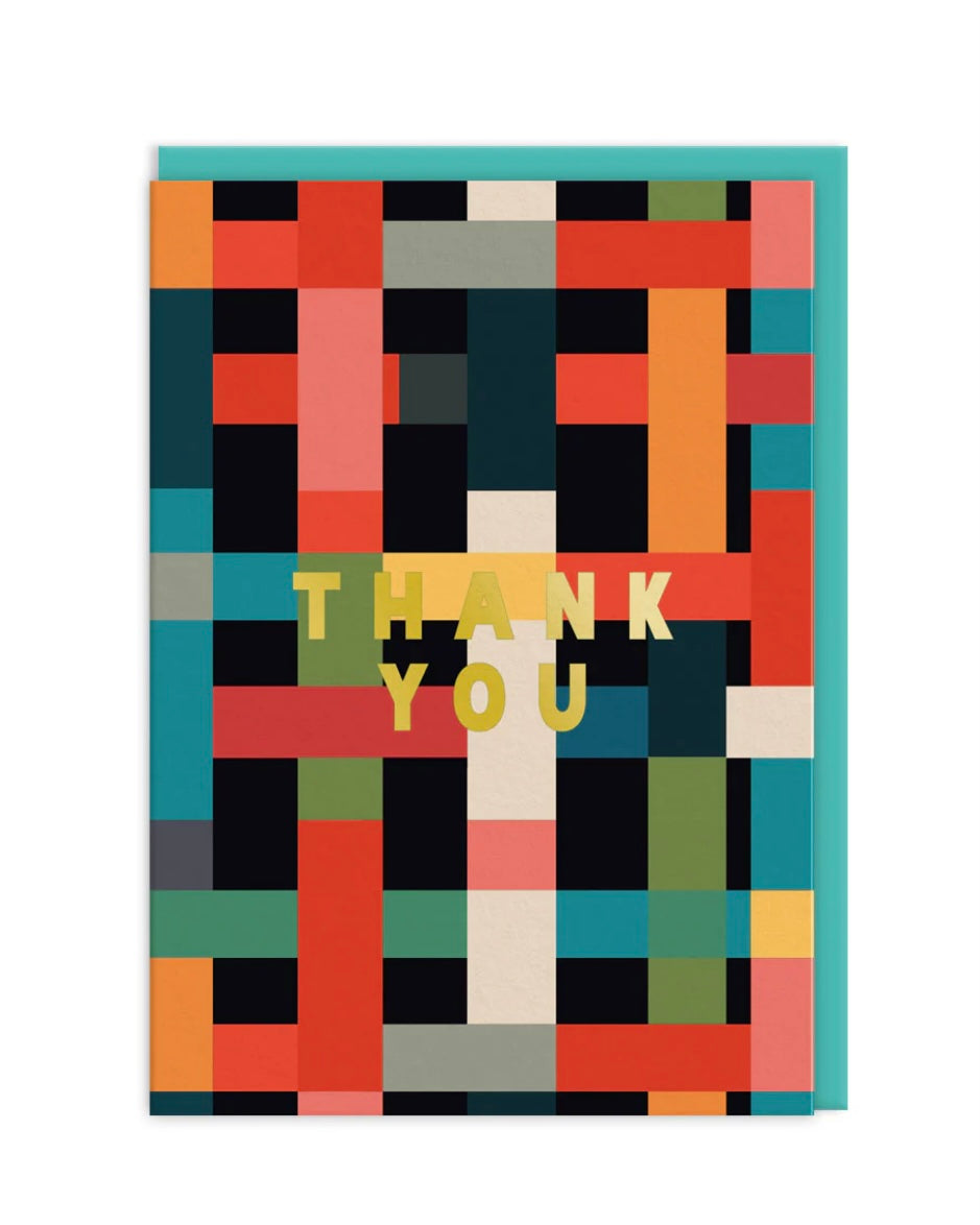 Plaid Thank You Card Set-Ohh Deer-My Beautiful Caravan