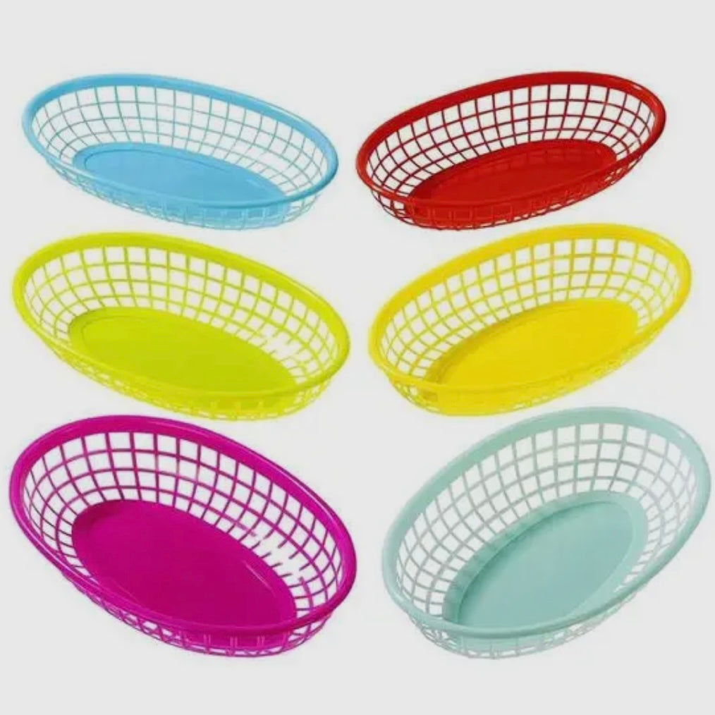 Plastic Food Baskets-Talking Tables-My Beautiful Caravan
